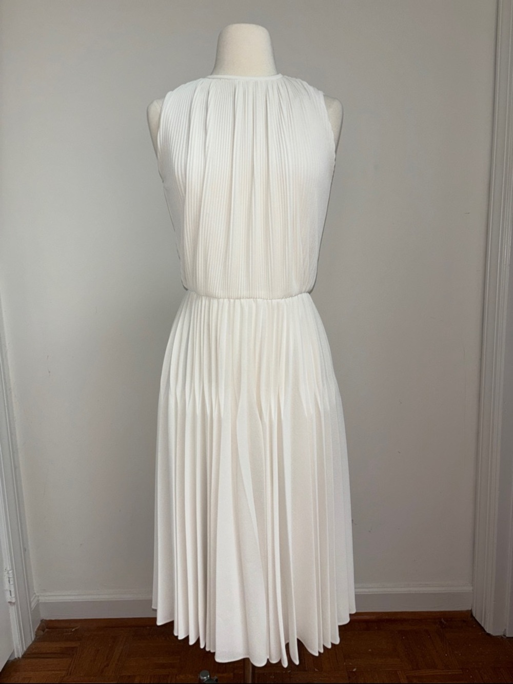 Quiet Luxury Timeless Pleated Dress by Jerry Silverman